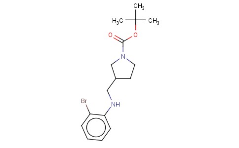 1-BOC-3-[(2-BROMOPHENYL-AMINO)-METHYL]-PYRROLIDINE